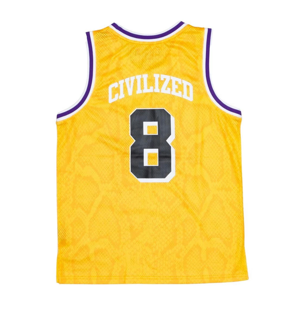 Civilized Short Set - Black Mamba Basketball - Yellow - CV1510 Shop All 2 Civilized Short Set - Black Mamba Basketball - Yellow - CV1510 Shop All