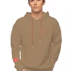 Inimigo Hoodie - Line Art Face - Tannin - ILS8109