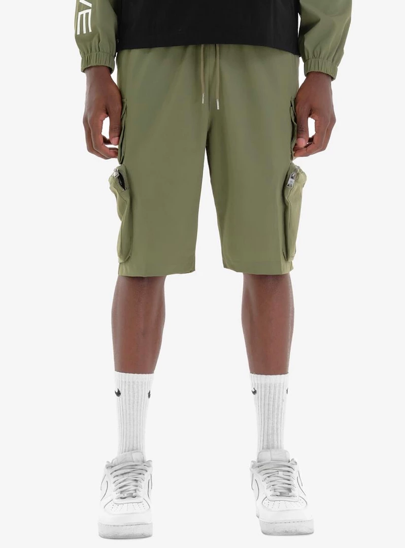 Shop All Life Code Shorts - Taslan Utility Pocket - Olive - 11P51 2 Shop All Life Code Shorts - Taslan Utility Pocket - Olive - 11P51