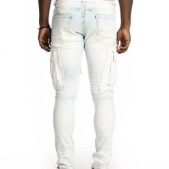 Smoke Rise Jeans - Cargo - Plaster Blue - JP22141