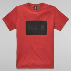 G-Star T-Shirt - Double Layer - Rusty Red - D20722