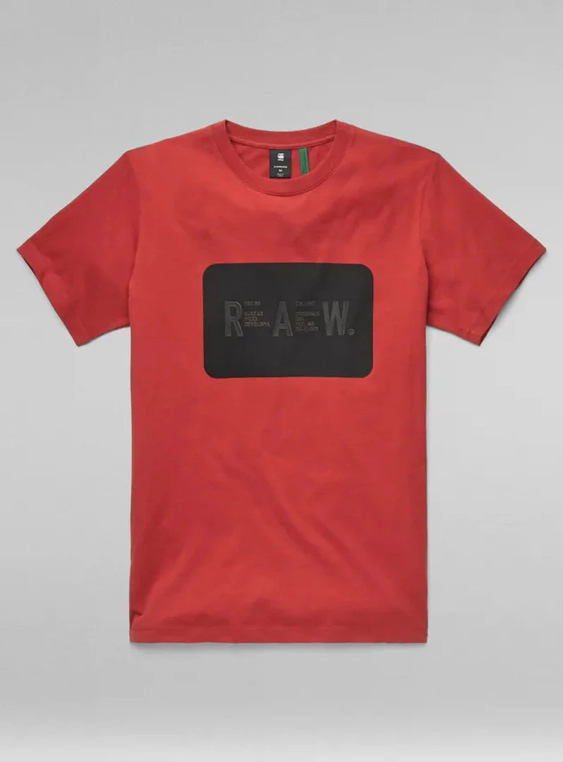 G-Star T-Shirt - Double Layer - Rusty Red - D20722 1 G-Star T-Shirt - Double Layer - Rusty Red - D20722