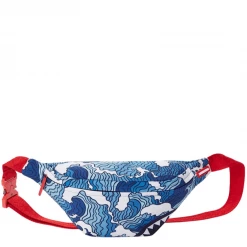 Sprayground Bag - Shark Wave Savvy Crossbody - Blue Camo - B3975 Shop All