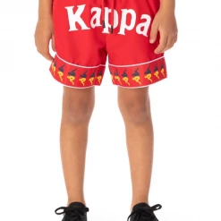 Kappa Swim Shorts - 222 Banda Calabash - Red - 38181HW
