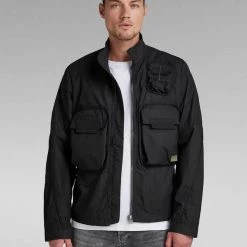Shop All G-Star Jacket - Bound Pocket Track Bomber - Black - D20121