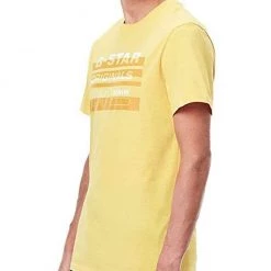 G-Star T-Shirt - Combat Jersey - Yellow Cab - D19268