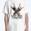 Lifted Anchors T-Shirt - Bad Vibes - White - LAFA21-12