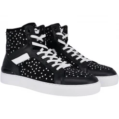 Ferrari Massari Shoes - Clean Hustler - Black And White