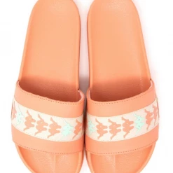 Kappa Slides - 222 Banda Adam 15 - Pink Dusty With Sand And Green - 35161SW Shop All