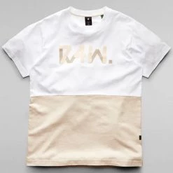 G-Star T-Shirt - 7411 Logo - White - D21184