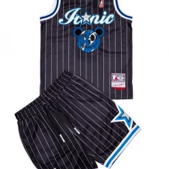 Shop All Civilized Short Set - Iconic Basketball - Black - CV1508