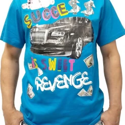 Switch T-Shirt - Success Is Sweet - Sky Blue - SS2132 Shop All