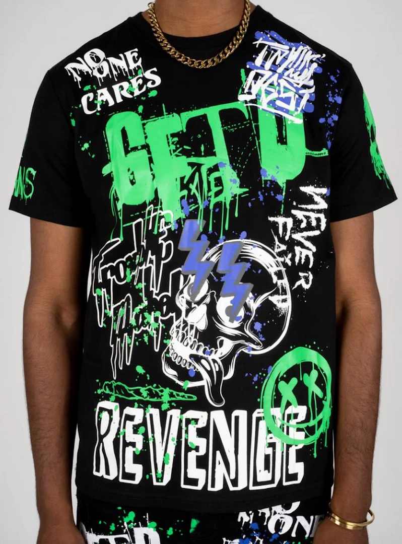 GFTD T-Shirt - Andrews - Black 1 GFTD T-Shirt - Andrews - Black