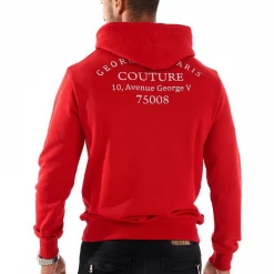 Shop All George V Hoodie - Super Bear - Red - GV2312