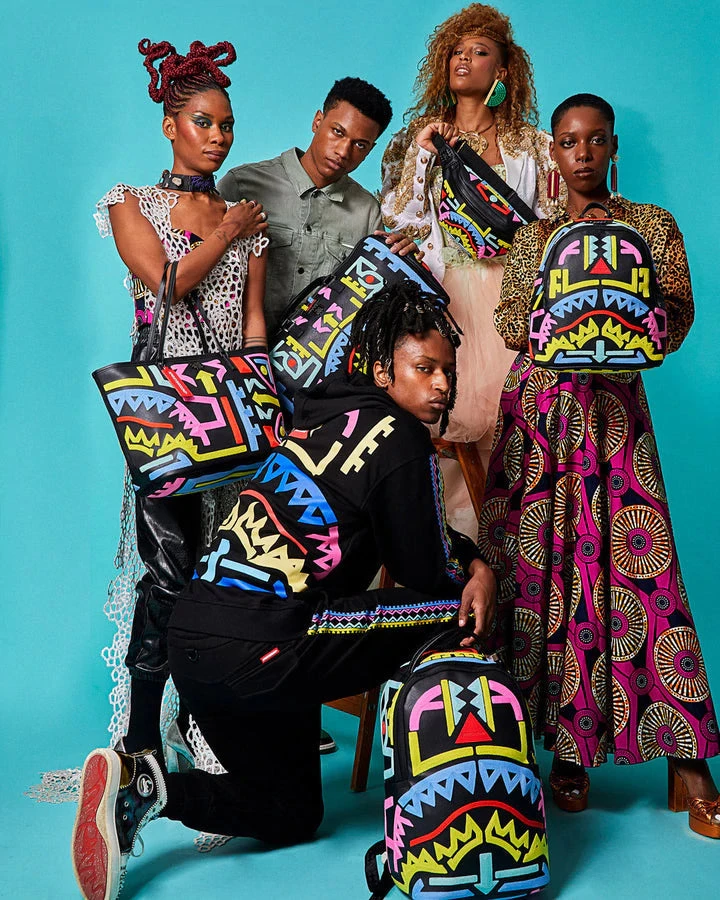 Sprayground Bag - Electric Retro Savage Backpack - Black Multi - 910B4118NSZ Shop All 3 Sprayground Bag - Electric Retro Savage Backpack - Black Multi - 910B4118NSZ Shop All