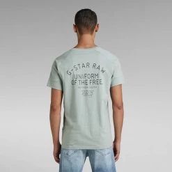 G-Star T-Shirt - Korpaz Logos - Iceberg Green - D21376