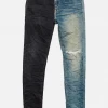 Shop All Purple-Brand Jeans - Printed Denim - Black Indigo - P001-BINP222