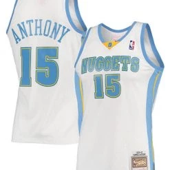 Mitchell & Ness Jersey - Denver Nuggets Anthony 15 - White - SMJYAC19168