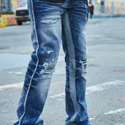 Jordan Craig Jeans - Sean Stacked - Tonal Blue - JSF91560