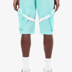 Shop All Life Code Shorts - Taslan Utility Cargo - Mint - 21P53