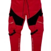 Motive Denim Track Pants - Biker Cargo - Red And Black - MT103 Shop All