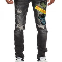 Shop All Majestik Jeans - Fly High - Black - DL2141
