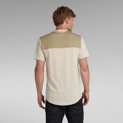 Shop All G-Star T-Shirt - Lash Text Graphic - Talc - D21200