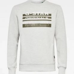 G-Star Sweater - Heavy Sherland - Grey HTR - D19184 Shop All