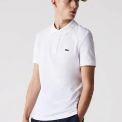 Lacoste T-Shirt - Slim Polo - White - PH4012 Shop All