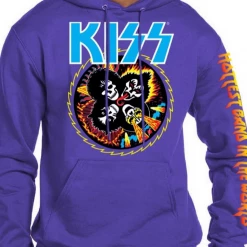 Premium Garage Hoodie - Hottest Band - Violet - K3014 Shop All