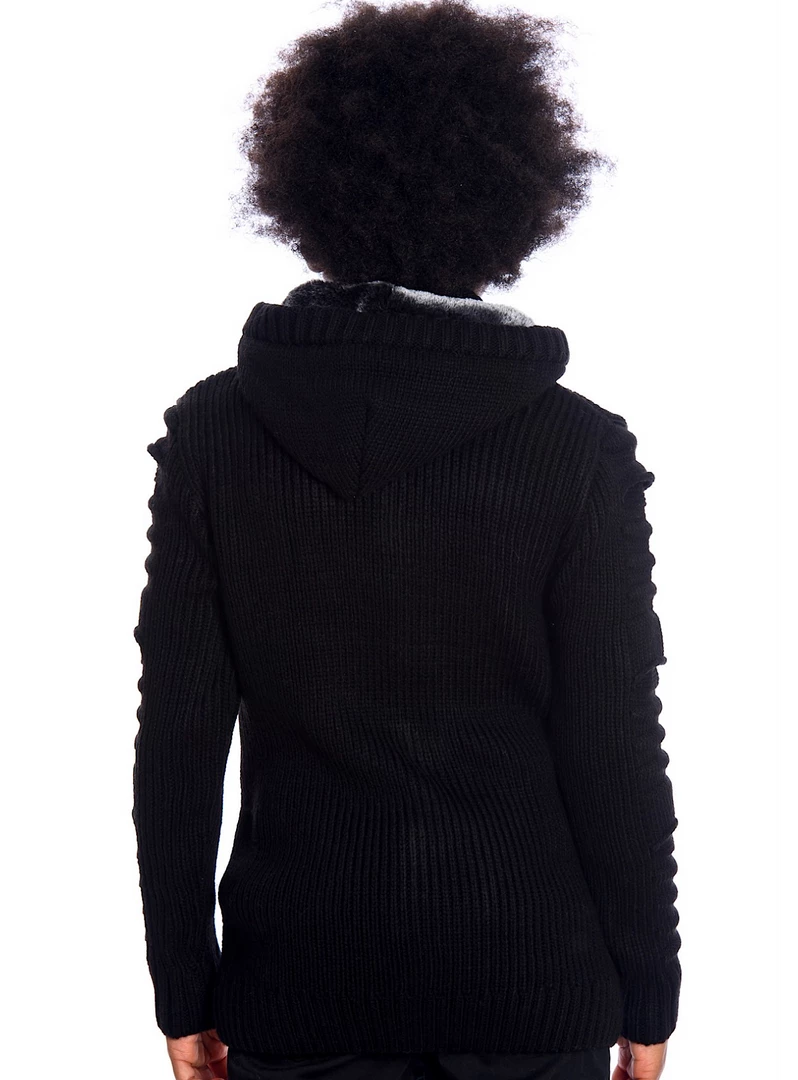 LCR Kids Sweater - Knit - Black - K-5607 2 LCR Kids Sweater - Knit - Black - K-5607