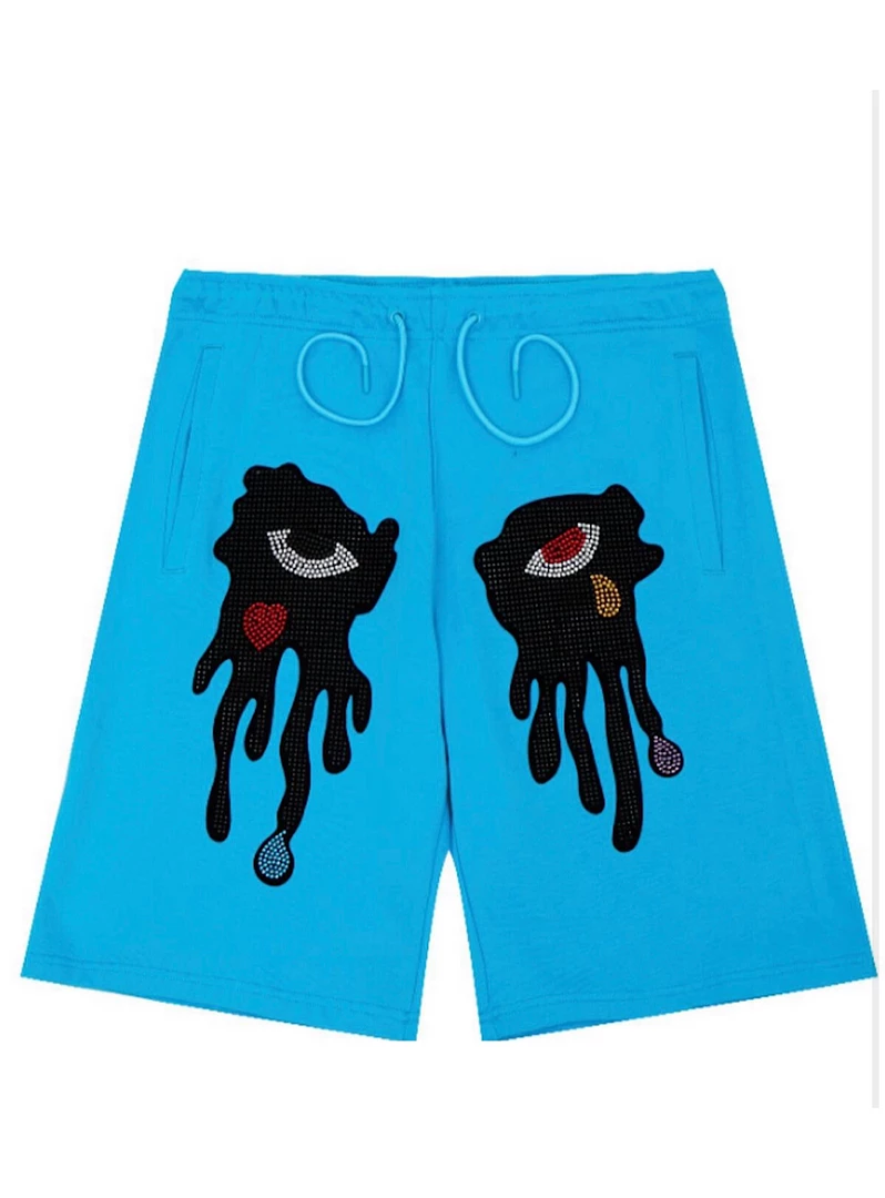 Roku Studio Shorts - Rhinestone Eyes - Blue - RK3480390 Shop All 1 Roku Studio Shorts - Rhinestone Eyes - Blue - RK3480390 Shop All