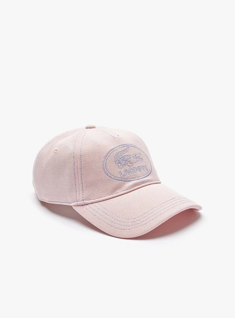 Lacoste Hat - Embroidered Logo - Pink - RK9368 Shop All 1 Lacoste Hat - Embroidered Logo - Pink - RK9368 Shop All