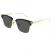 Bottega Veneta Sunglasses - Black And Gold - BV1007SK Shop All
