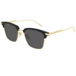 Bottega Veneta Sunglasses - Black And Gold - BV1007SK Shop All