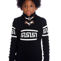 LCR Kids Sweater - Knit - Black - K-6335