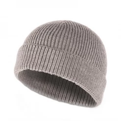 Citylab Hat - Wool Blend Beanie - Heather Grey - W013B