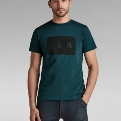 G-Star T-Shirt - Double Layer - Midnight Blue - D20722 Shop All