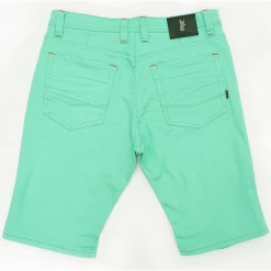 Makobi Shorts - Shredded Denim - Mint Green - M971 Shop All