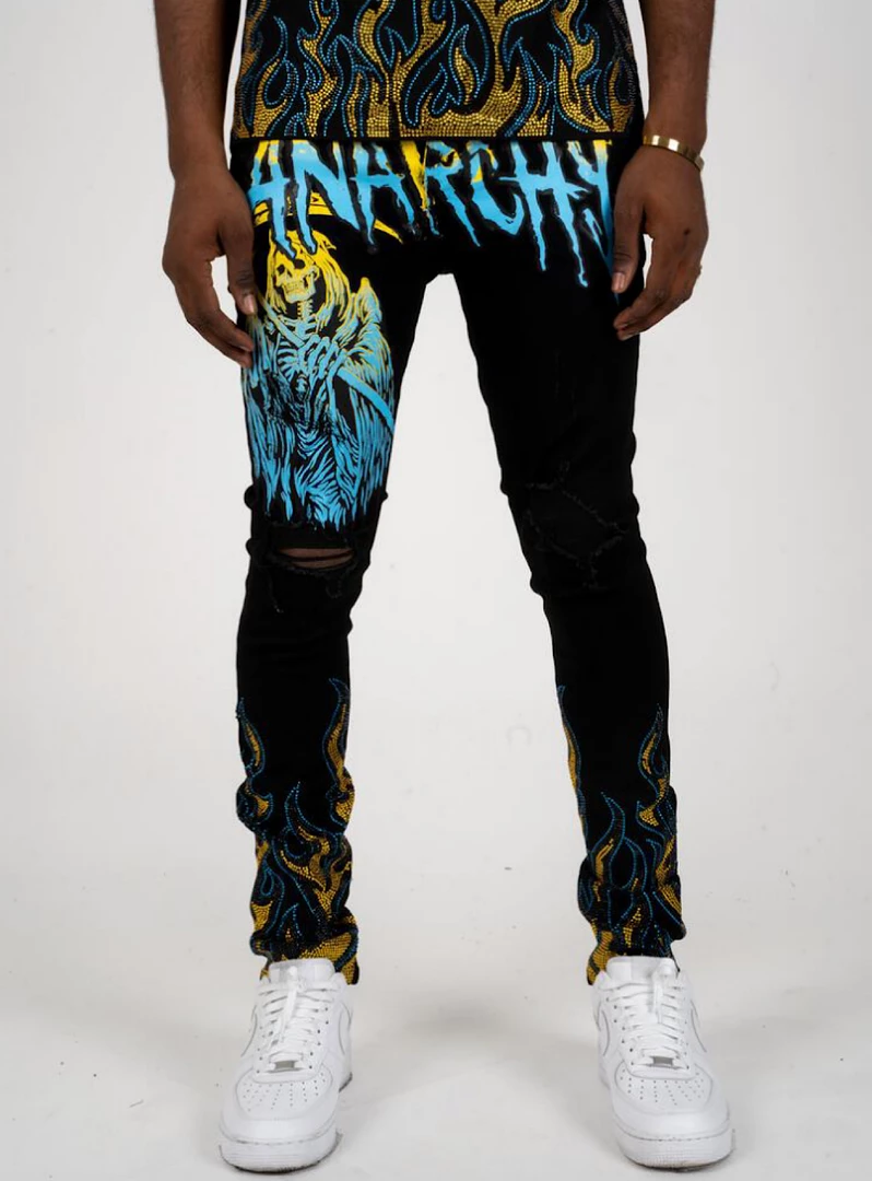 Shop All GFTD Jeans - Jack - Black 1 Shop All GFTD Jeans - Jack - Black