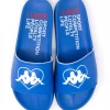 Kappa Slides - Authentic Aasjaat - Blue And White - 34164FW Shop All