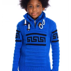 LCR Kids Sweater - Knit - Royal - K-6335