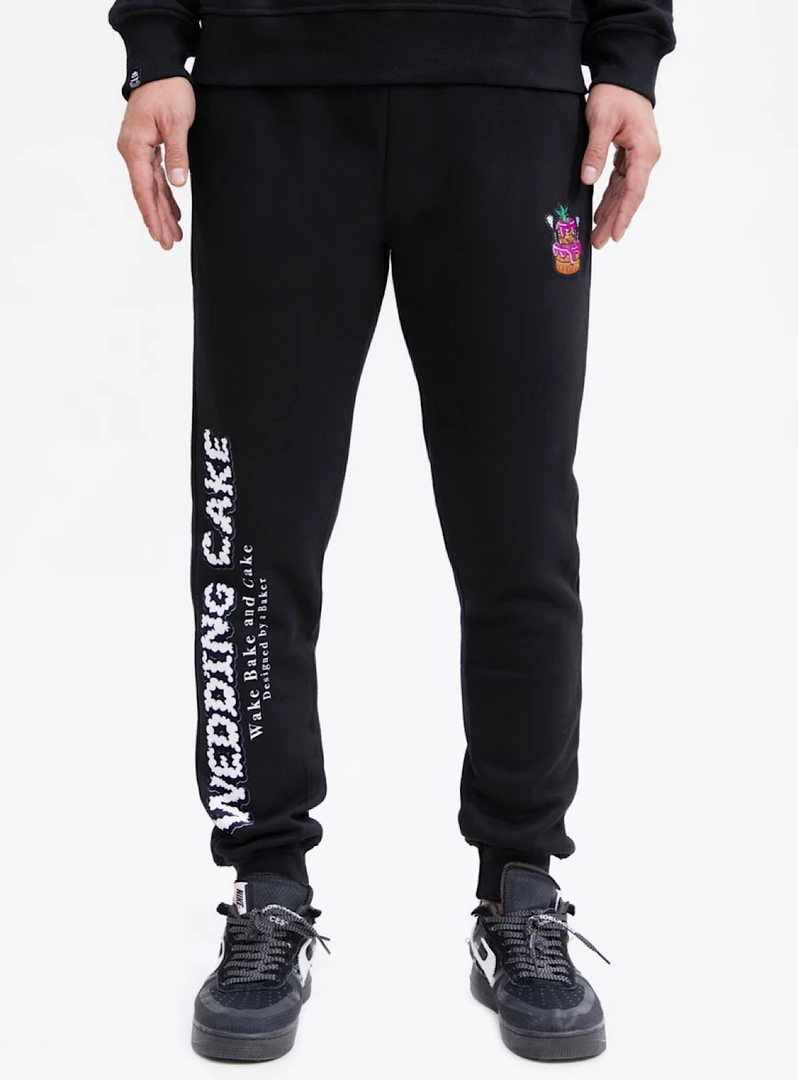 Wedding Cake Sweatpants - Cake - Black - WC4970006 1 Wedding Cake Sweatpants - Cake - Black - WC4970006