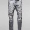 Shop All G-Star Jeans - 3D Zip Knee - Sun Faded Glacier Grey - D01252-A634