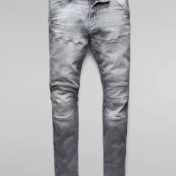 Shop All G-Star Jeans - 3D Zip Knee - Sun Faded Glacier Grey - D01252-A634