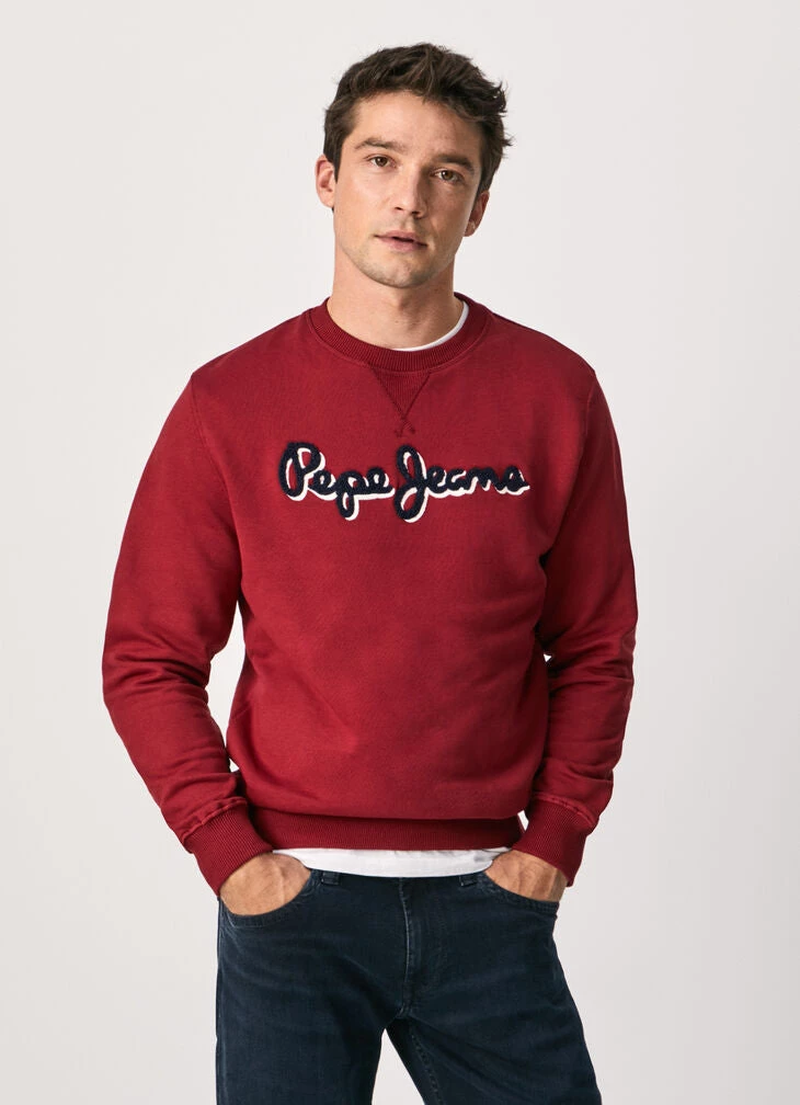 Pepe Jeans Sweater - Lamont - Burgundy - PM581649 Shop All 2 Pepe Jeans Sweater - Lamont - Burgundy - PM581649 Shop All