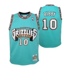 Shop All Mitchell & Ness Kids Jersey - Grizzlies 10 Bibby - Teal