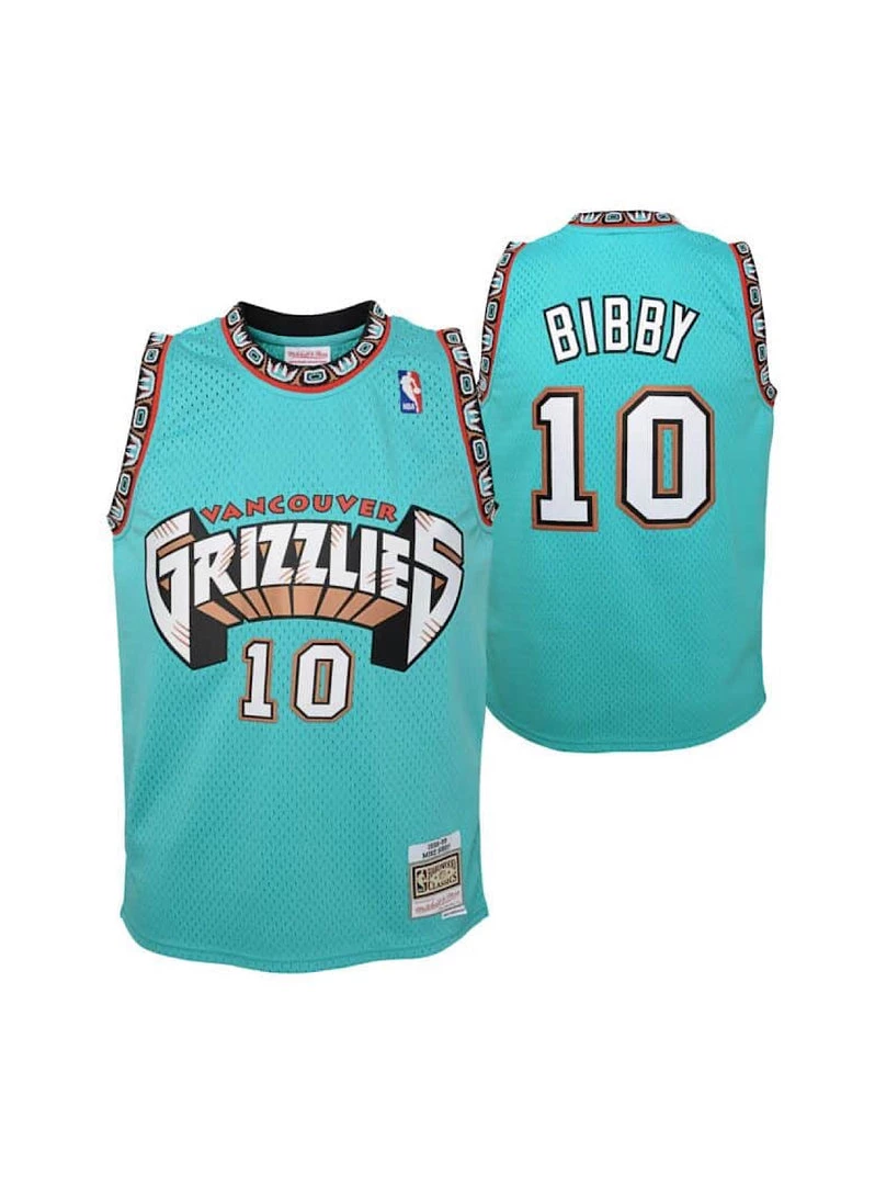 Shop All Mitchell & Ness Kids Jersey - Grizzlies 10 Bibby - Teal 1 Shop All Mitchell & Ness Kids Jersey - Grizzlies 10 Bibby - Teal