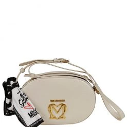 Moschino Bag - Scarf Trim Belt - Ivory - JC4217PP1DLL0110