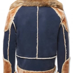 Jordan Craig Coat - Shearling - Navy - 91536 Shop All